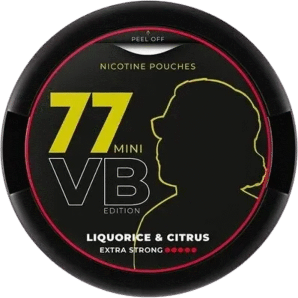 77 VB Liquorice & Citrus Extra Strong